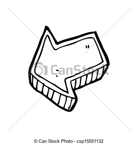 450x470 Cartoon Direction Arrow Drawings