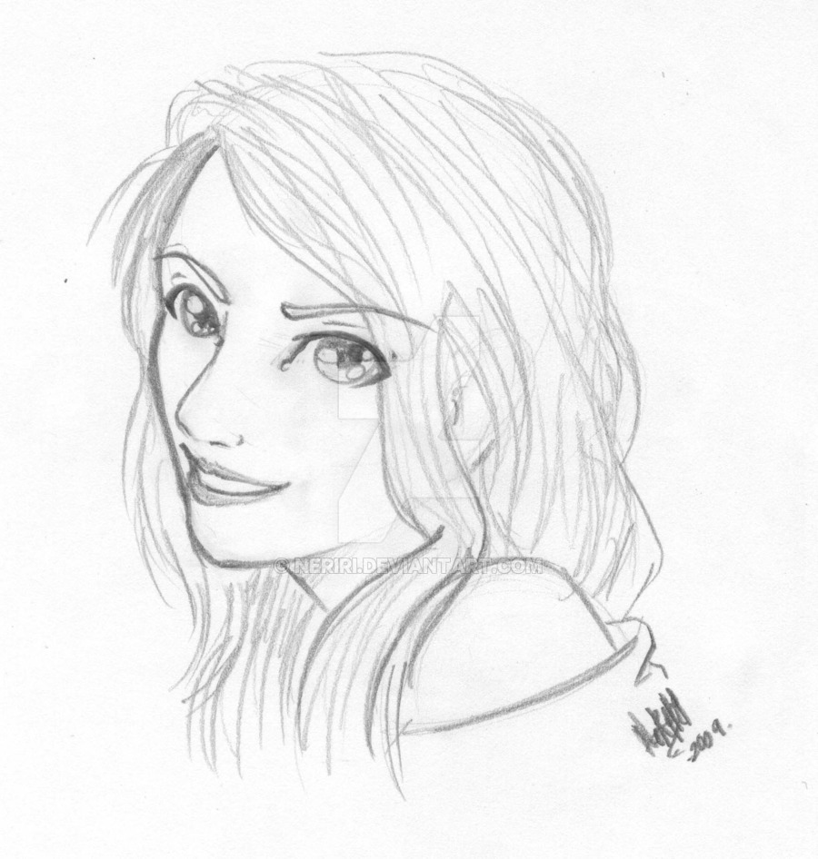 900x946 Happy Girl Best Art Drawing Skill