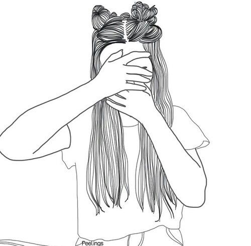 500x490 The 139 Best Outlines Images On Girl Drawings, Outline