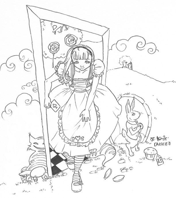 613x690 Go Ask Alice By Yurchan