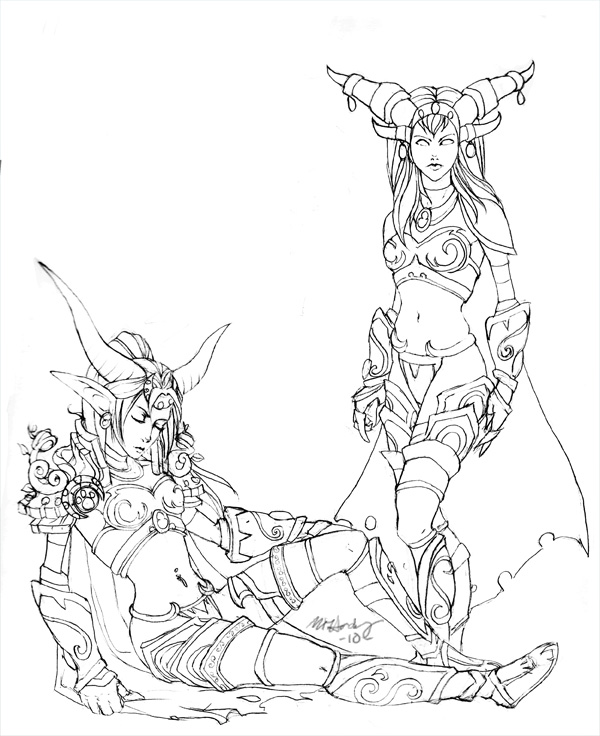 600x736 Aspect Sisters By Noxiihunter