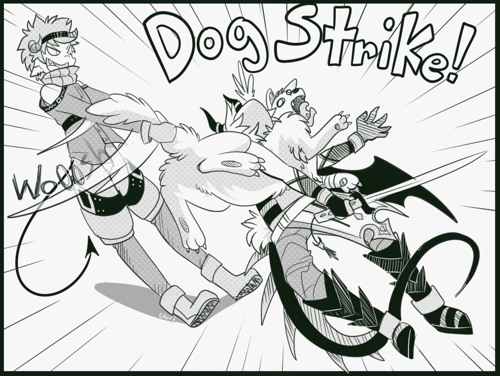 1024x771 Dog Strike Assistance The Battlefield By Uluri