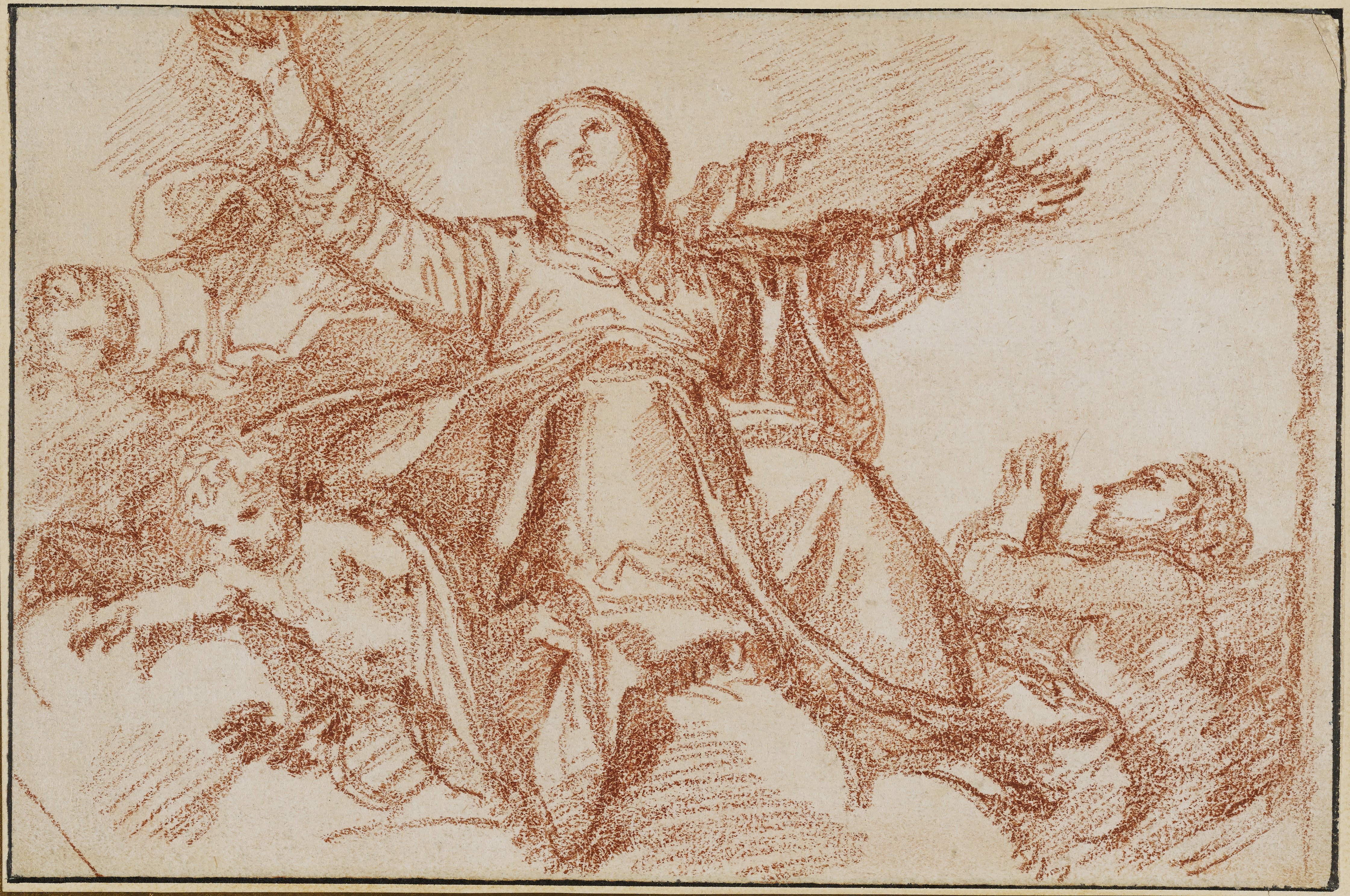 4481x2975 Assumption Of The Virgin, Jean Robert Ango Artist After