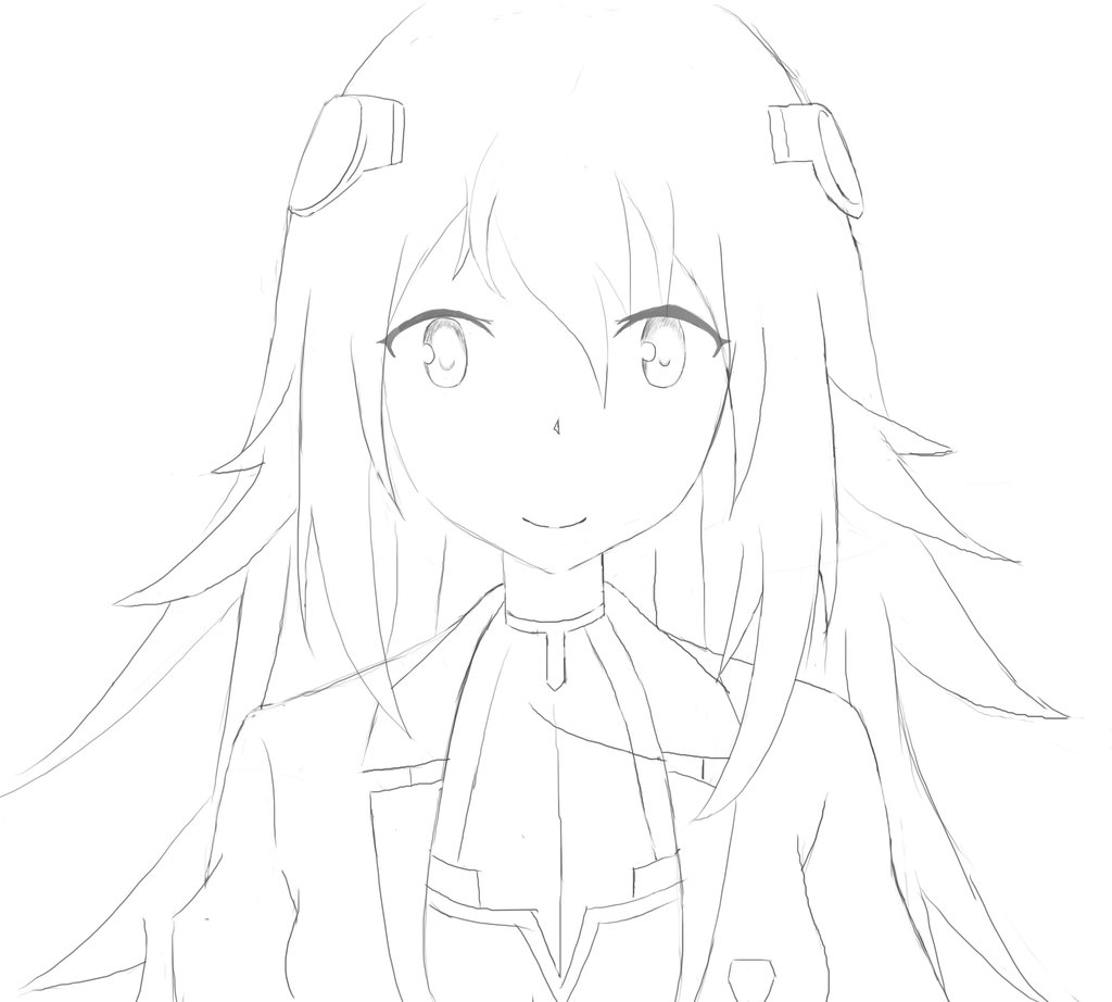 1024x922 Julius Line Drawing By Boyal103