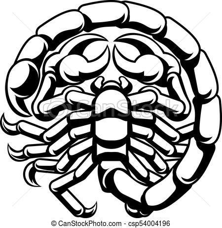 450x462 Scorpio Scorpion Zodiac Astrology Sign. Scorpio Scorpion Eps