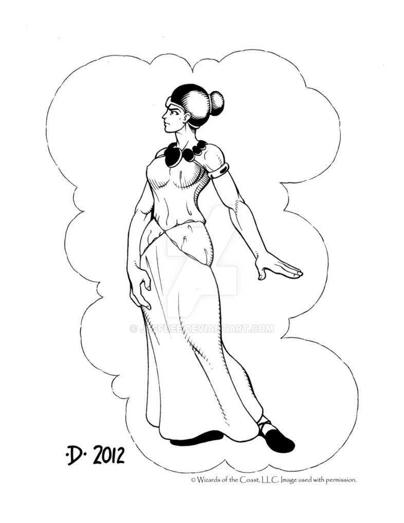 786x1017 Frigga, Goddess Of The Atmosphere By Jeffdee