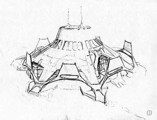 600x457 The Harry Harris Aliens Collection Amp Archive Production Art