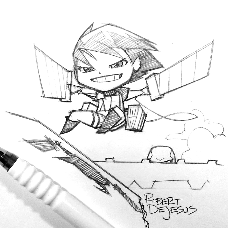 892x892 Attack Titan Chibi By Banzchan