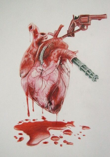 445x635 Heart Attack By Adi Nugroho Drawing In Color Pencil Awesome