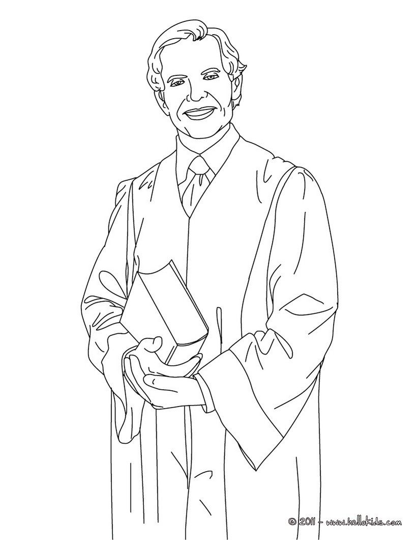 820x1060 Attorney Coloring Page In Lawyer Coloring Pages. Amazing Way