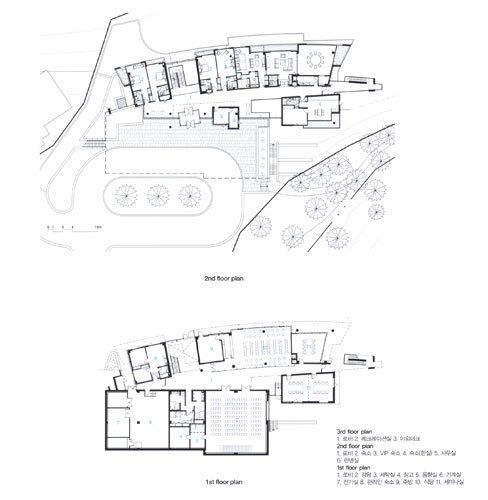 488x500 Upper 2nd. Floor Plan Lower 1st. Floor Plan