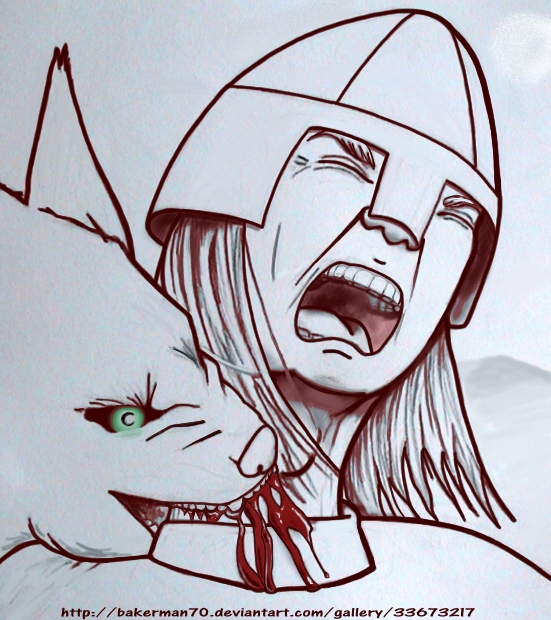 551x620 Werewolf Drawing For Author By Bakerman70