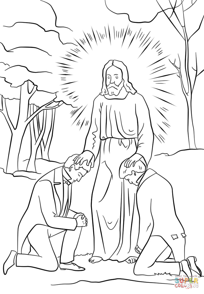 824x1186 Joseph Smith And Oliver Cowdery Receiving Priesthood Authority