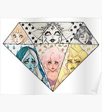 210x230 Diamond Authority Drawing Posters Redbubble