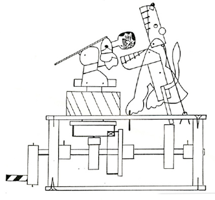 425x396 The Automata Blog Ron Fuller's Lion Tamer