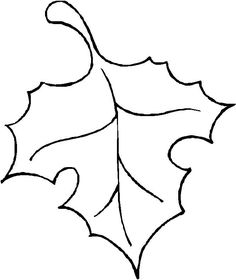 236x280 Learn How To Draw A Leaf, One Of The Maple Variety