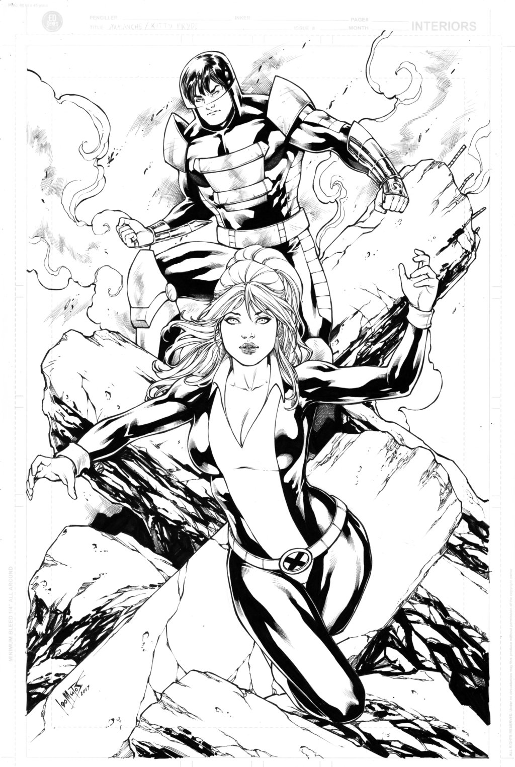 1024x1524 Avalanche And Kitty Pryde By Leomatos2014