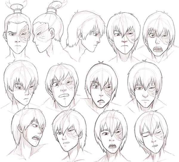600x543 Collection Of Avatar The Last Airbender Drawing Style High
