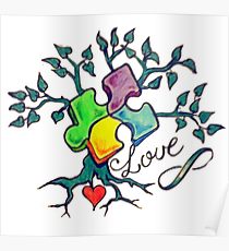 210x230 Autism Awareness Drawing Posters Redbubble