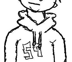 297x255 How To Draw An Awesome Cartoon Hoodie 5 Steps