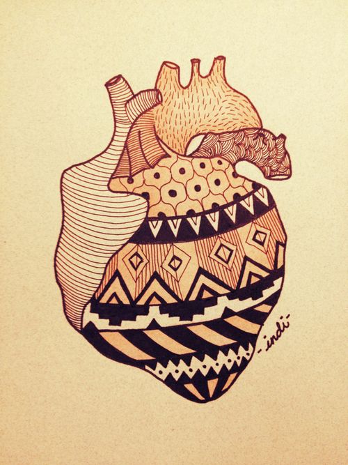 500x667 Aztec Pattern Tumblr Drawings Artsy, Illustrations