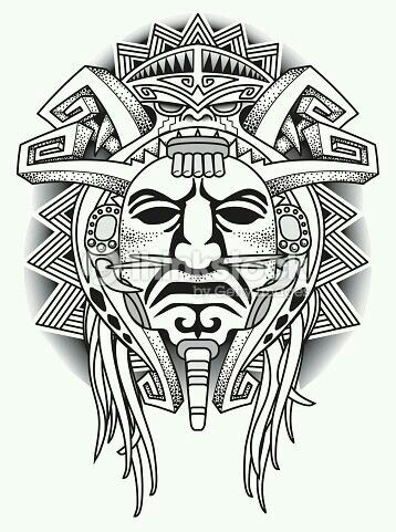 358x481 Pin By Erkan On Tattoos Tattoo, Aztec And Maori