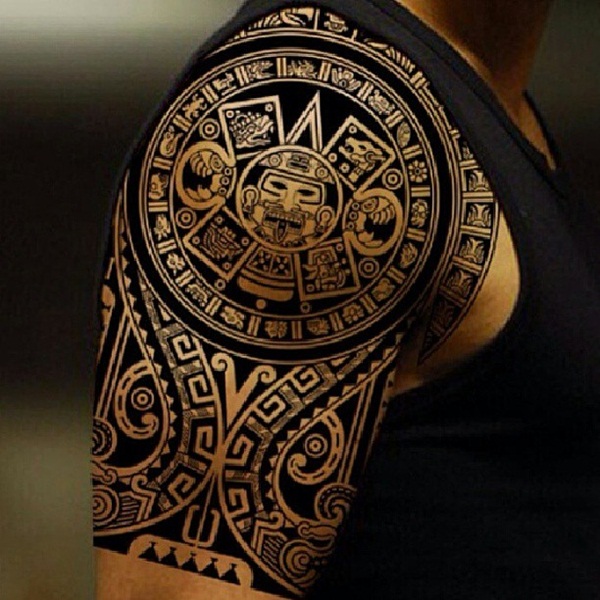 600x600 40 Aztec Tattoo Designs For Men And Women