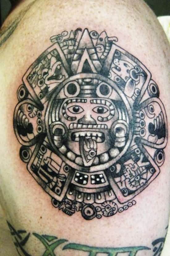 550x825 Inspiring Aztec Tattoos Ideas