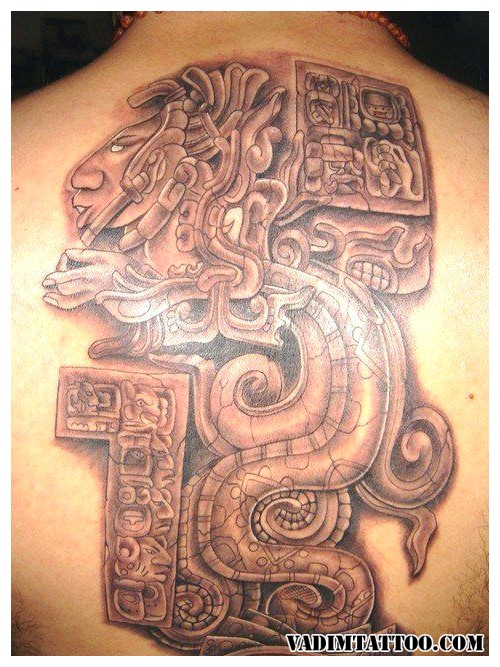 500x667 75 Amazing Aztec Tattoos
