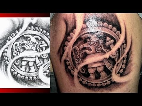 480x360 Aztec Tattoo Designs