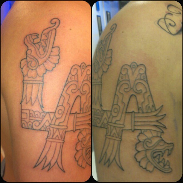 612x612 La Aztec Tattoo Designs