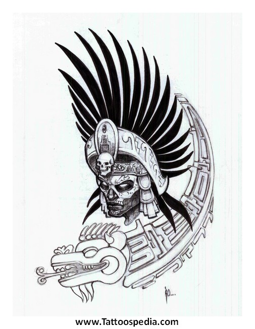 505x650 Aztec Tattoo Half Sleeve Designs 1