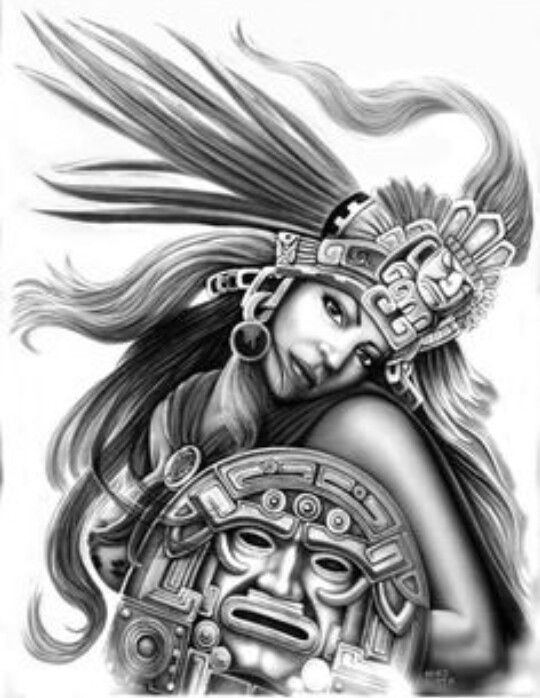 540x698 Aztec Arte Lowrider Arte Aztec