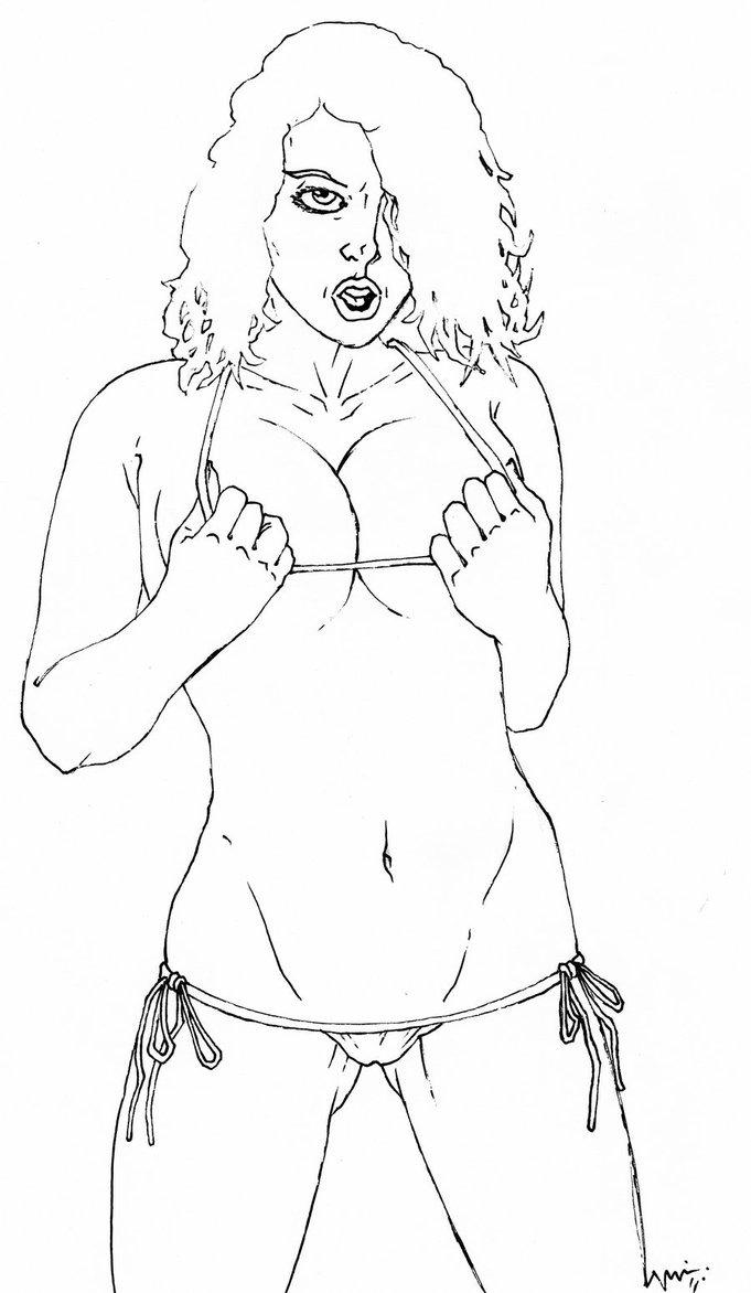 681x1172 Bikini Babe 1 By Kidneytheft
