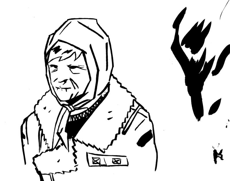 800x629 The Art Of Vic Malhotra Babushka Lady