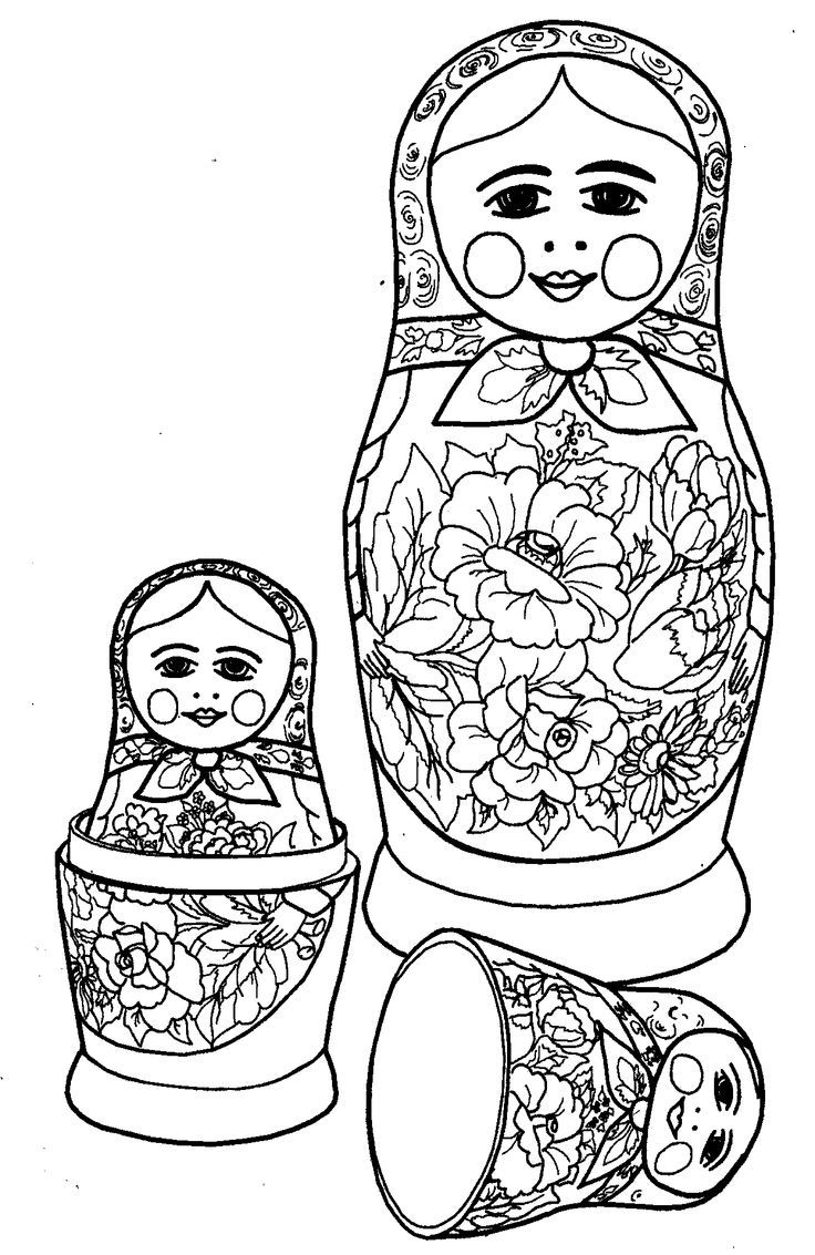 736x1133 366 Best Matroyska Draw Images On Matryoshka Doll