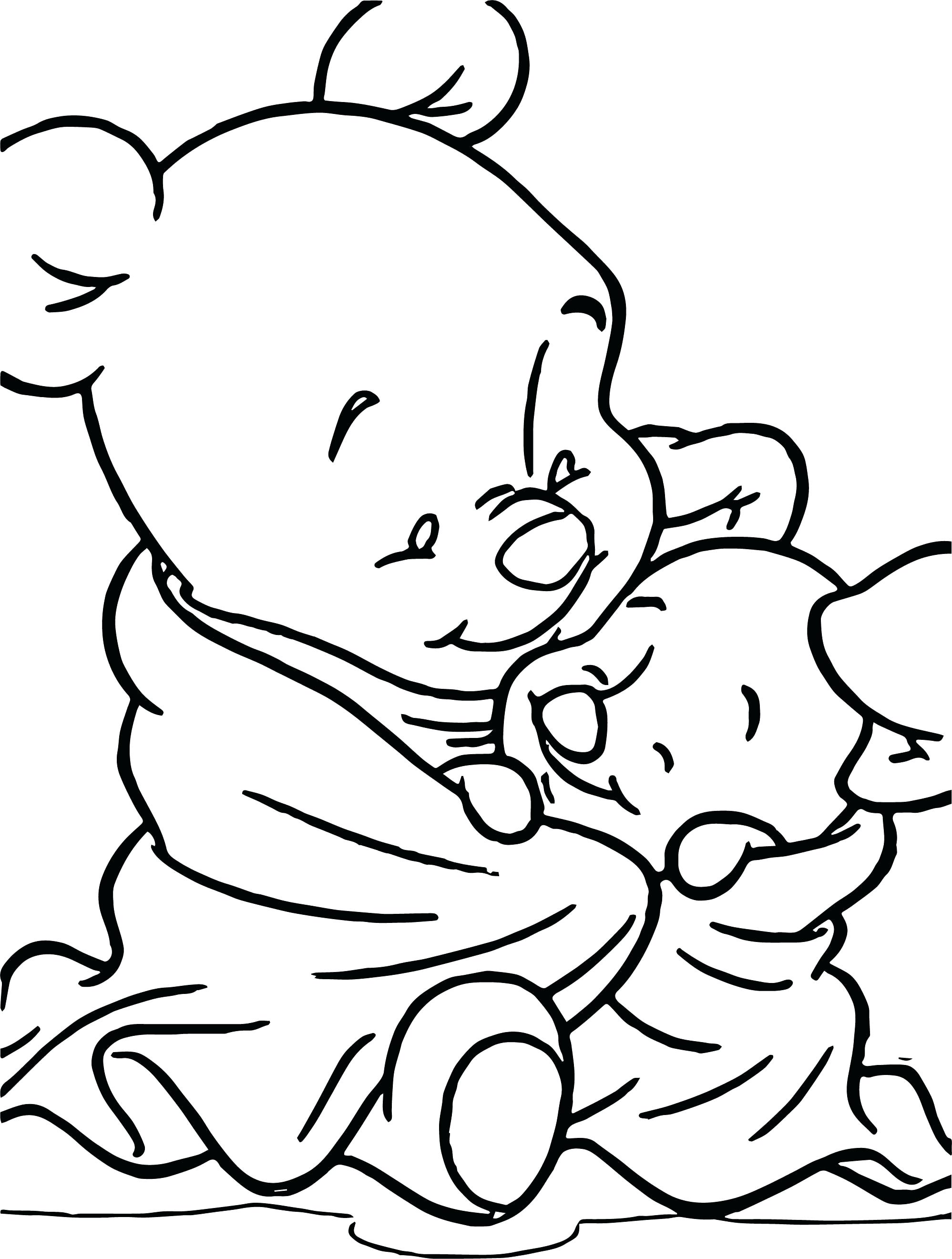 1997x2641 Education Pooh And Piglet Coloring Pages With Shocking Refundable