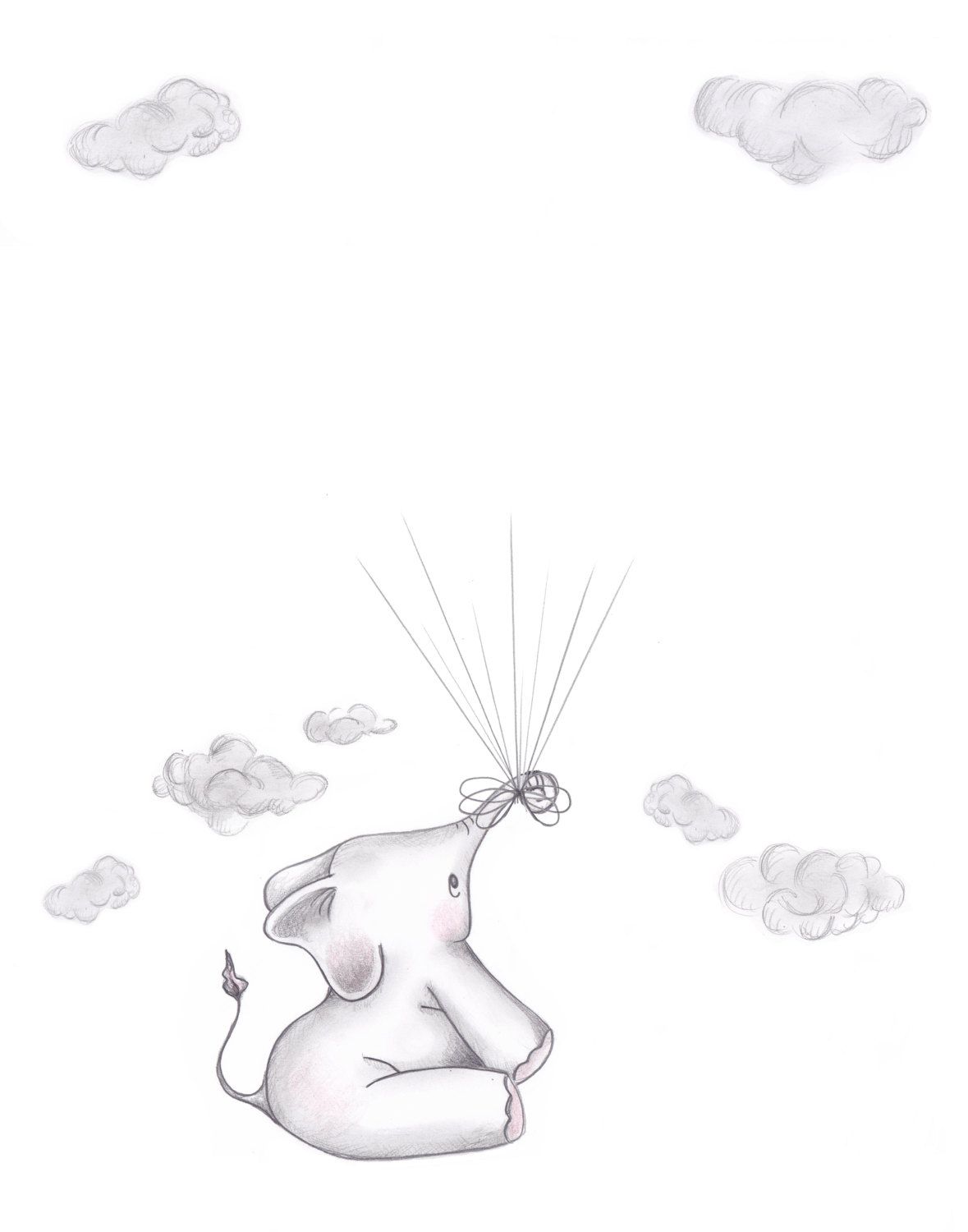 1179x1500 Elephant Baby Shower Guest Book Art By Melissawynnedesigns On Etsy