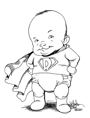 307x400 Collection Of Baby Superhero Drawing High Quality, Free