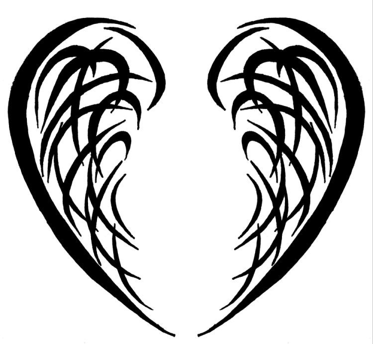 750x691 Tribal Wings 2 By On @ Tats