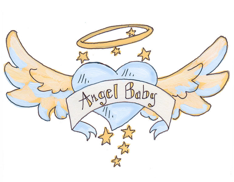772x600 Collection Of Baby Boy Angel Drawing High Quality, Free
