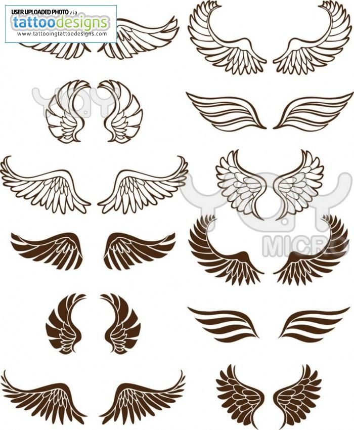 700x850 Angel Wings Tattoos Tattoos I Want