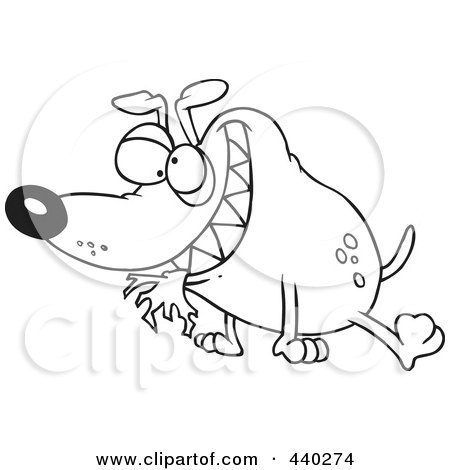 450x470 Royalty Free (Rf) Clip Art Illustration Of A Cartoon Black