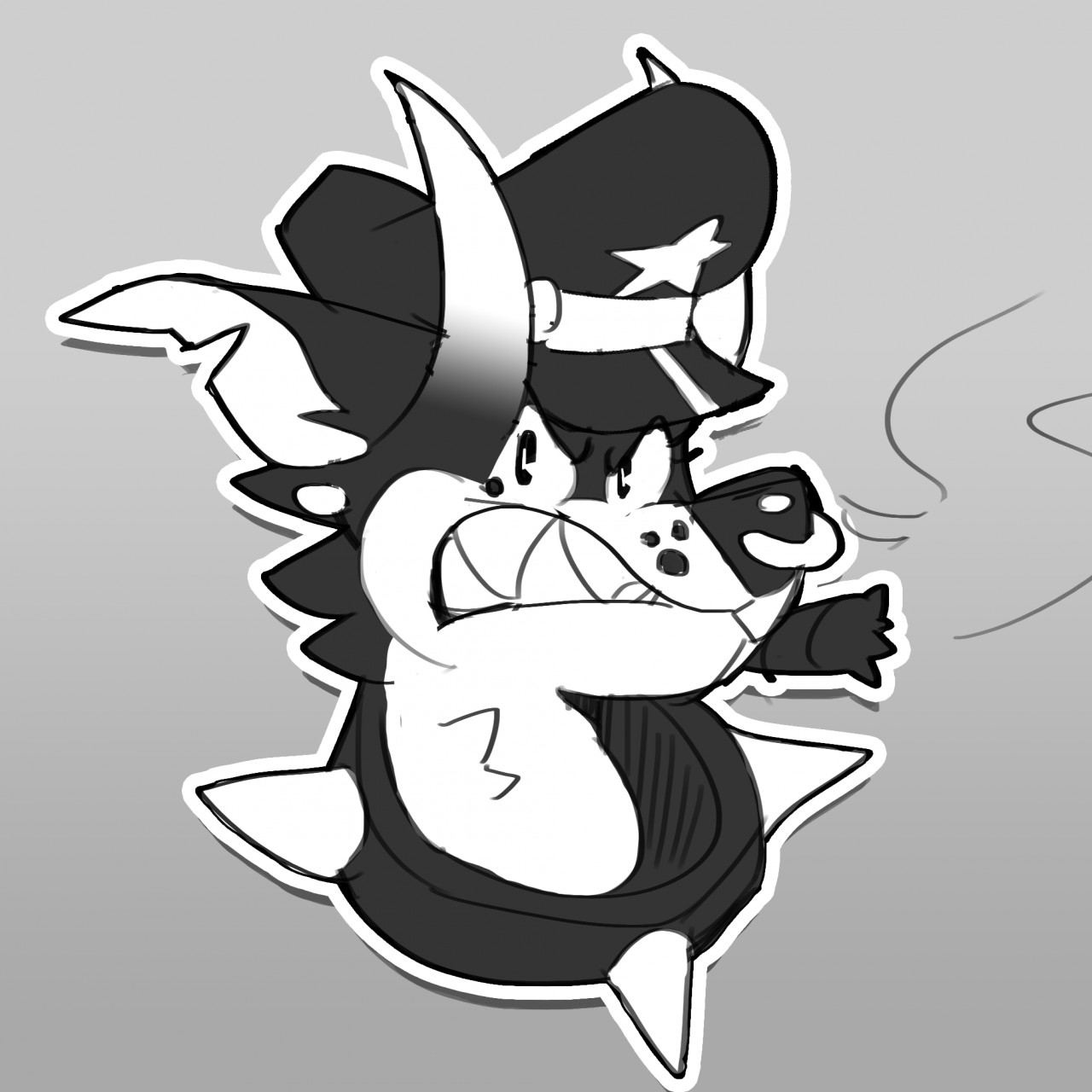 1280x1280 A Very Bad Dog By Katiecuon