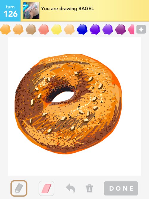 500x667 Bagel Drawings