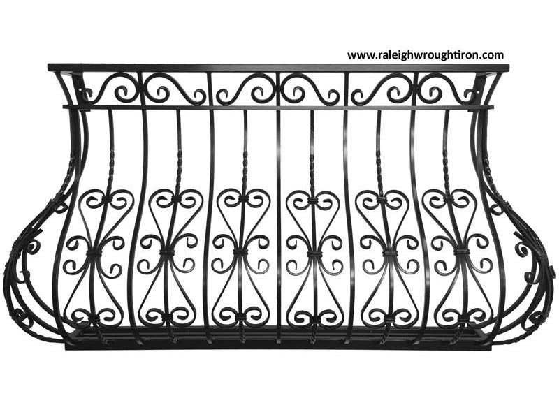 800x600 Iron Juliet Balcony