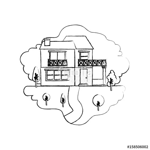 500x500 Monochrome Blurred Silhouette Scene Of Natural Landscape