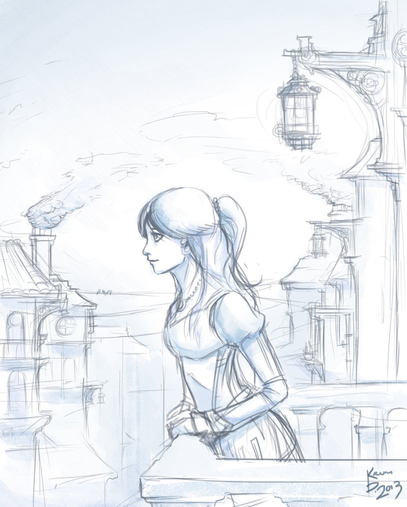 801x998 Balcony View By Ahalfeatentwinky