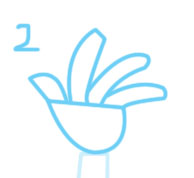 194x178 How To Draw Mike Wazowski From Monsters Inc. Feltmagnet