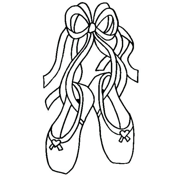 600x600 Ballerina Shoes Drawing Ballera Ballerina Shoes Drawing Easy